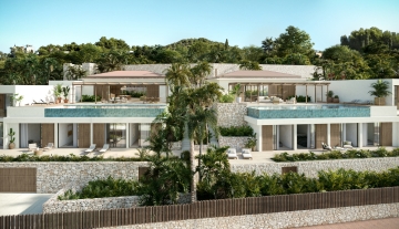 Resa Estates Villa modern for sale cap Martinet Ibiza 2frontal view.jpg